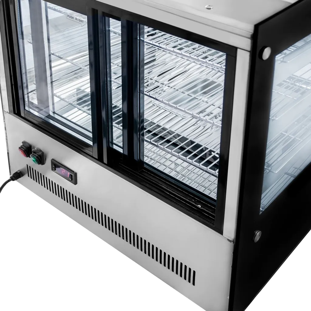 Vitrina calda 110 litri CLARA MINI S66 Inox [4]