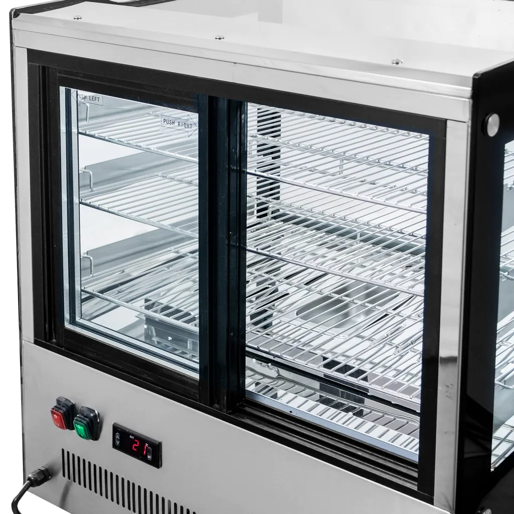 Vitrina calda 130 litri ELSA MINI S66 Inox [7]