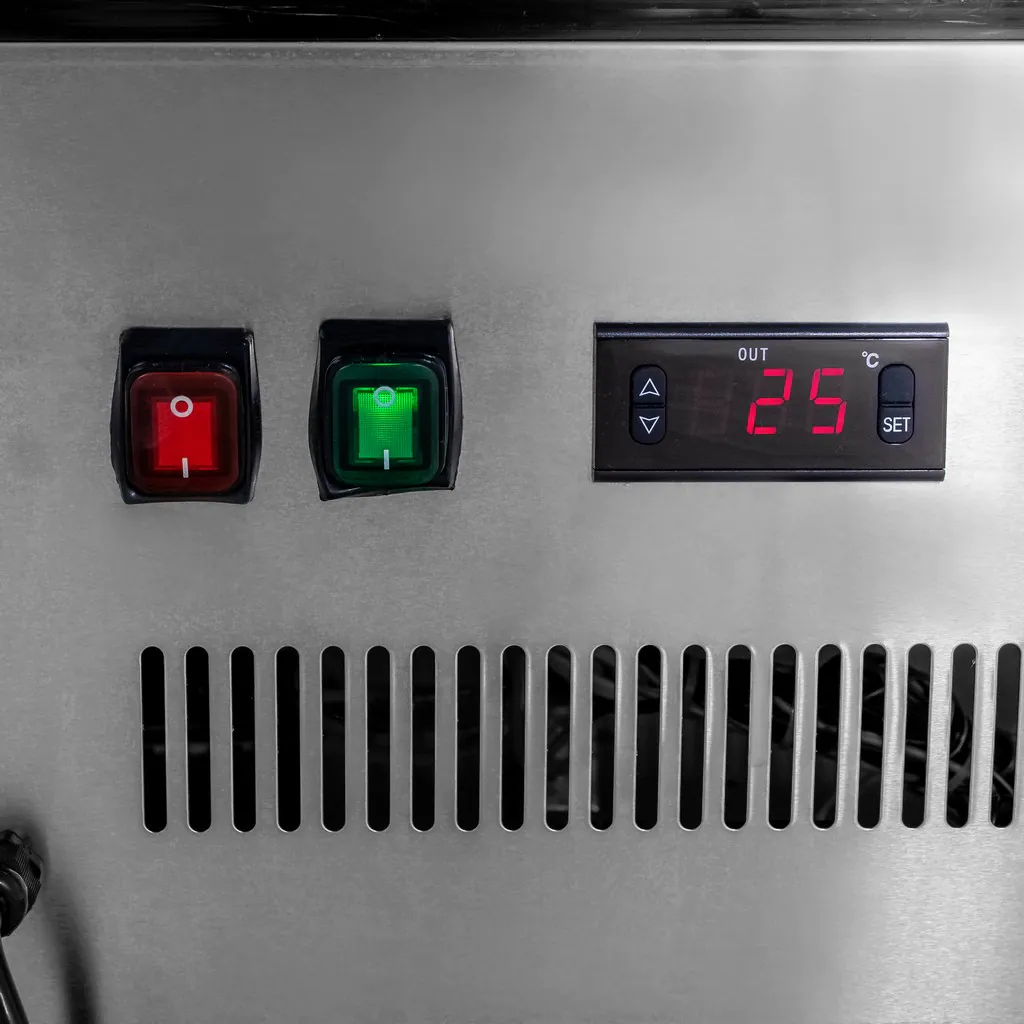 Vitrina calda 160 litri CLARA MINI S120 Inox [8]