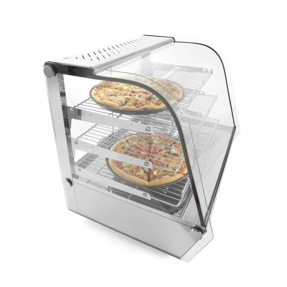 Vitrina calda 160L, 3 nivele, 1500W, afisaj temperatura [6]