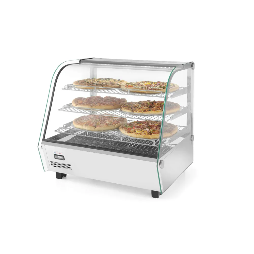 Vitrina calda 160L, 3 nivele, 1500W, afisaj temperatura [5]