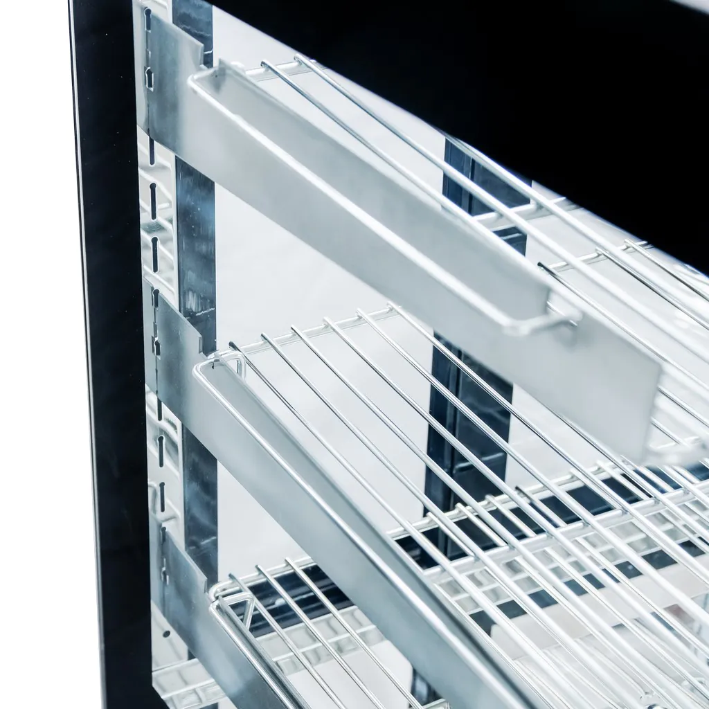 Vitrina calda 180 litri ELSA MINI S90 Inox [5]