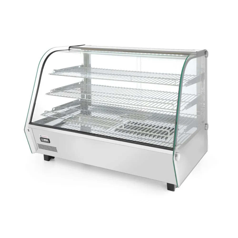 Vitrina calda 3 nivele, 678x568 mm, usi glisante, LED [1]
