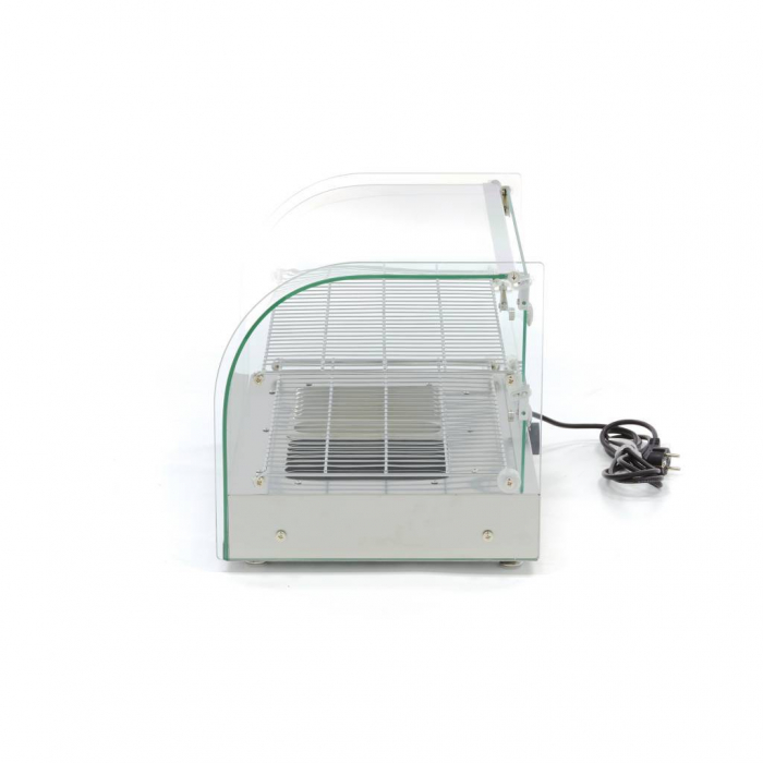 Vitrina calda de banc cu 2 nivele, 550 mm, 45 litri, 230V, 0,8 kW [2]