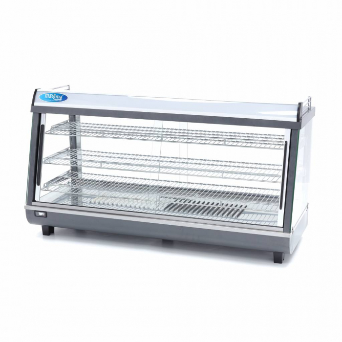 Vitrina calda de banc cu 3 nivele, 1215 mm, 186 litri, 230V, 1,8 kW [4]