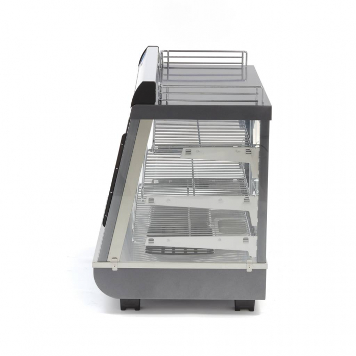 Vitrina calda de banc cu 3 nivele, 675 mm, 96 litri, 230V, 0,8 kW [2]