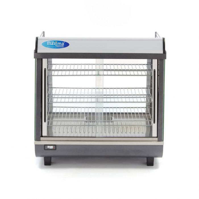 Vitrina calda de banc cu 3 nivele, 675 mm, 96 litri, 230V, 0,8 kW [6]