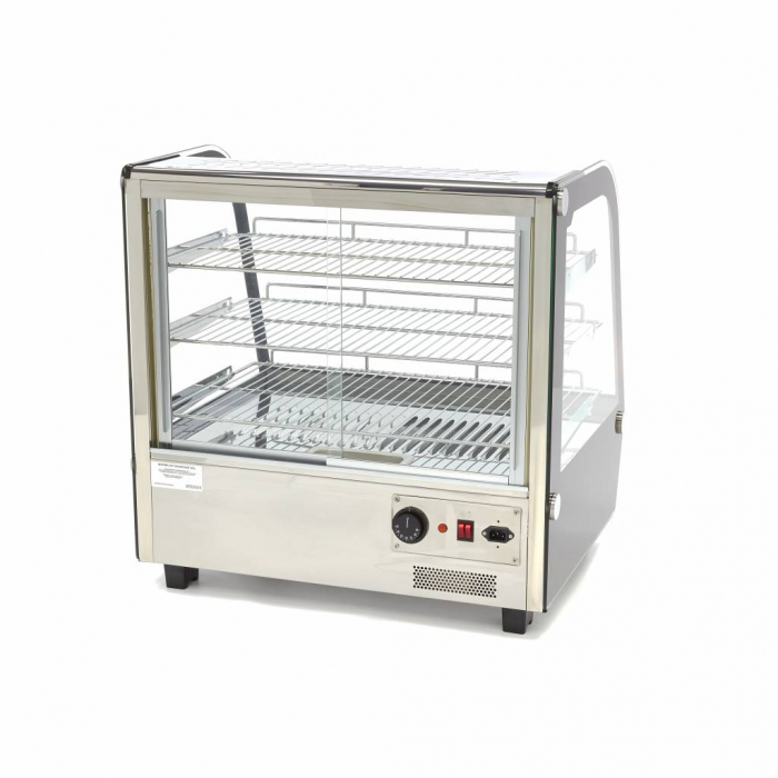 Vitrina calda de banc cu 3 nivele, 678 mm, 120 litri, 230V, 1,1 kW [4]