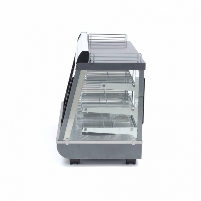 Vitrina calda de banc cu 3 nivele, 915 mm, 136 litri, 230V, 1,1 kW [2]
