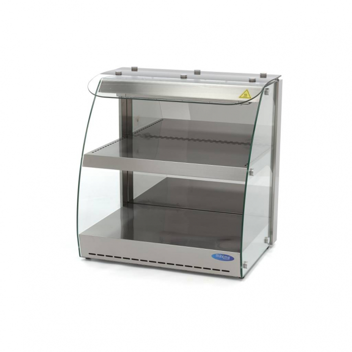 Vitrina calda deschisa 4xGN1/2, 2 rafturi, 230V, 0,56 kW [6]