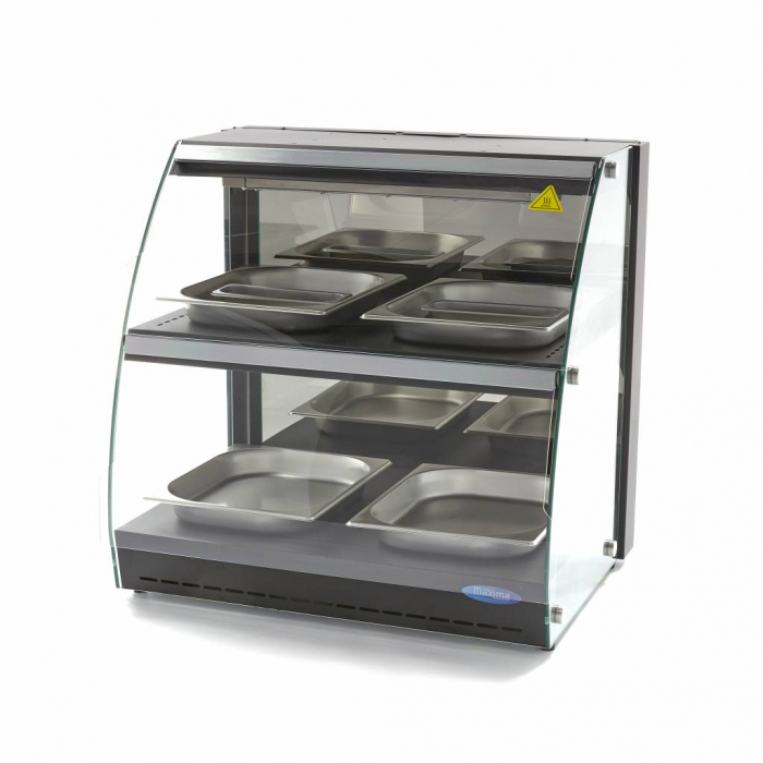 Vitrina calda inchisa 4xGN1/2, 2 rafturi, 230V, 0,56 kW [8]