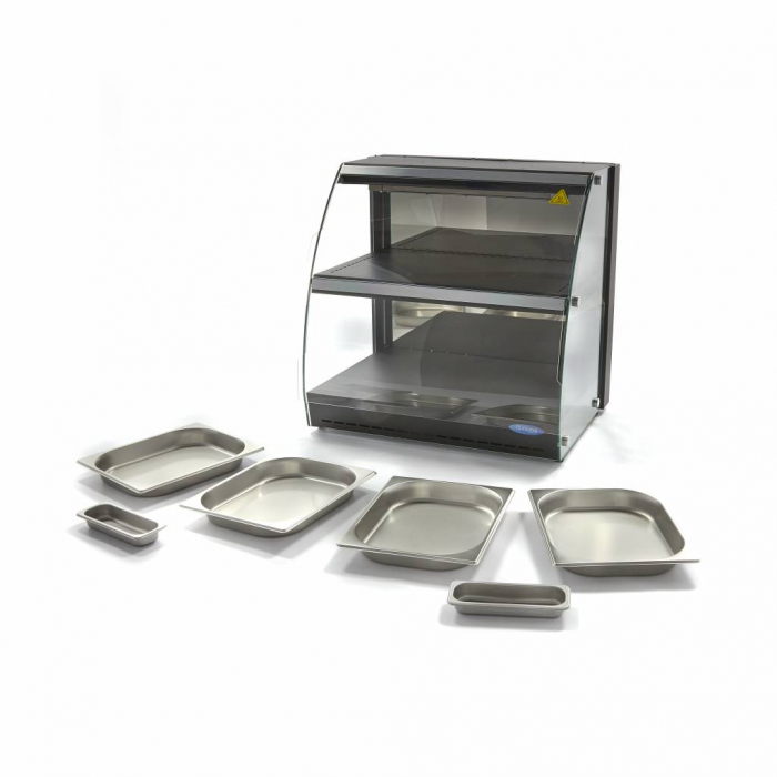 Vitrina calda inchisa 4xGN1/2, 2 rafturi, 230V, 0,56 kW [4]
