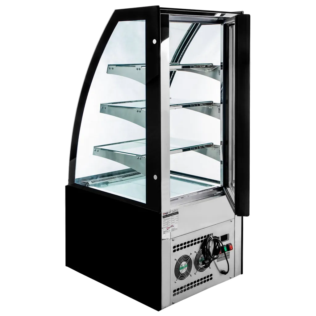Vitrina cofetarie 210 litri CLARA S60 neagra [2]