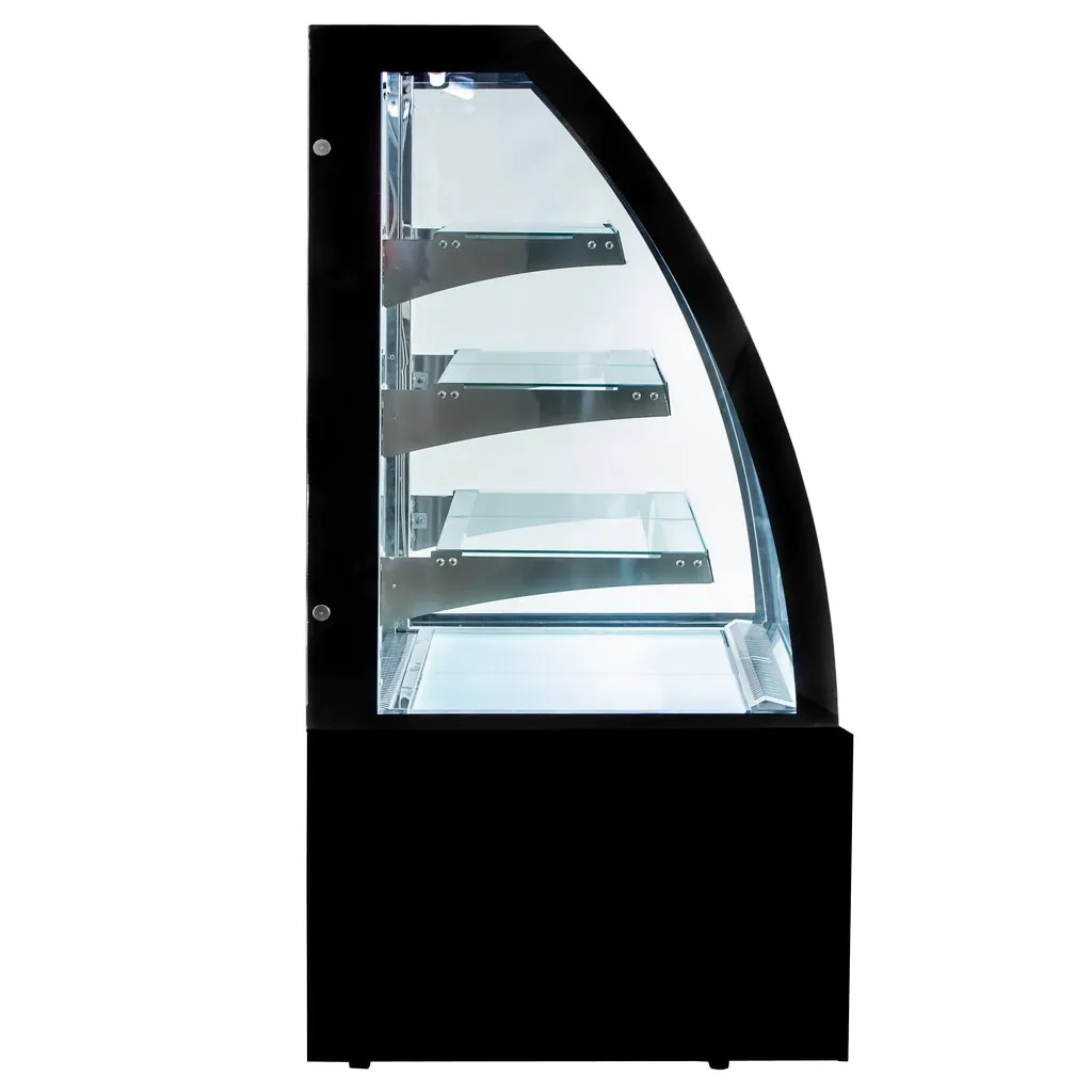 Vitrina cofetarie 210 litri CLARA S60 neagra [4]