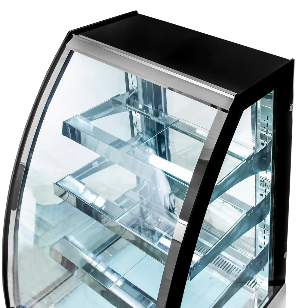 Vitrina cofetarie 210 litri CLARA S60 neagra [6]