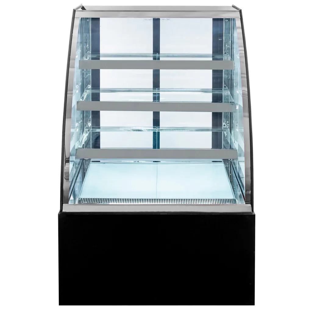 Vitrina cofetarie 300 litri CLARA S90 neagra [3]