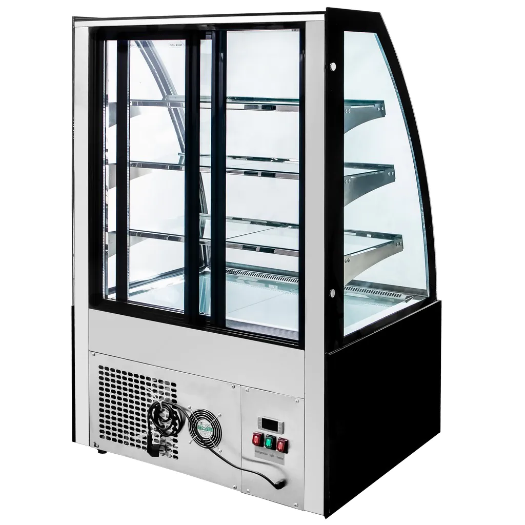 Vitrina cofetarie 300 litri CLARA S90 neagra [5]