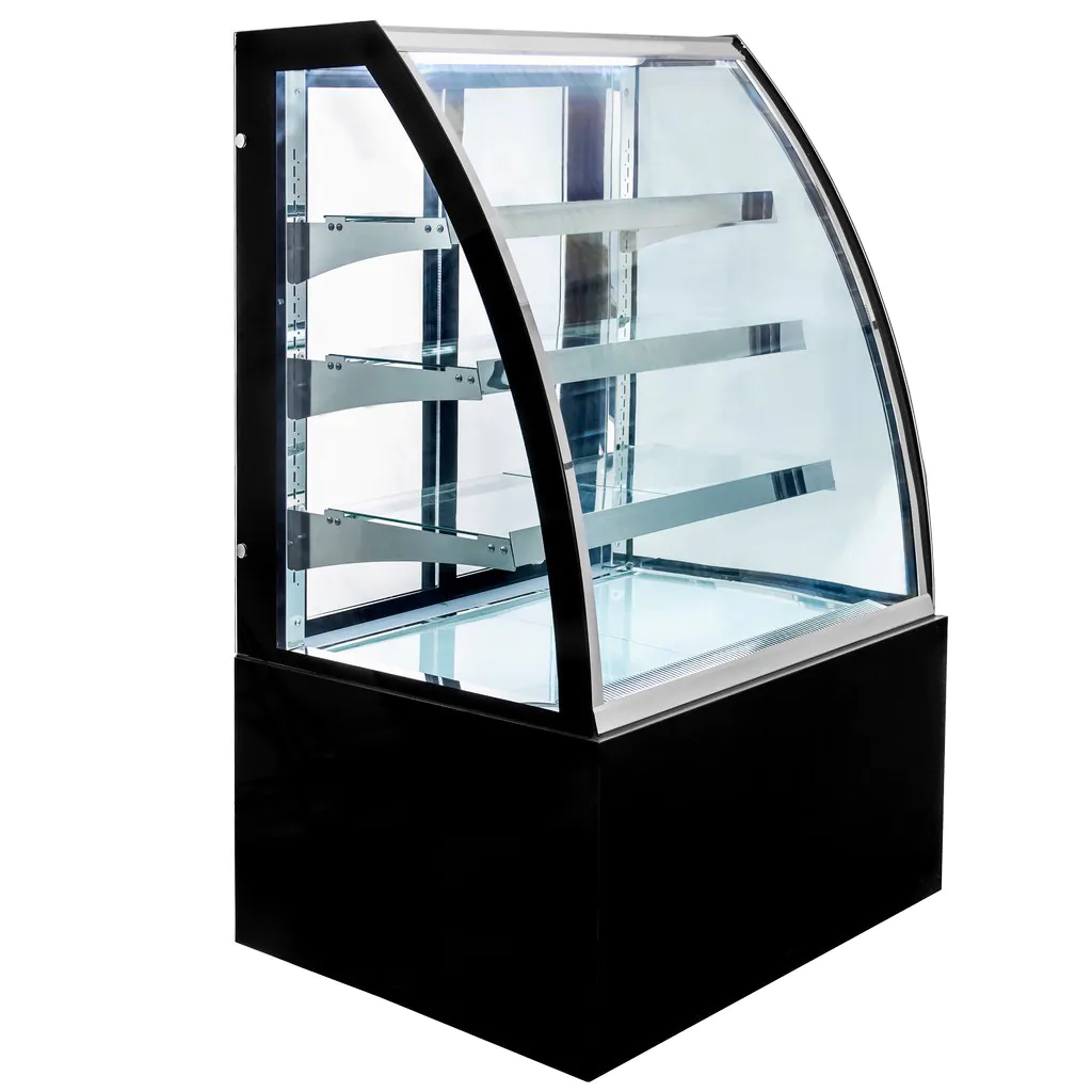 Vitrina cofetarie 300 litri CLARA S90 neagra [4]