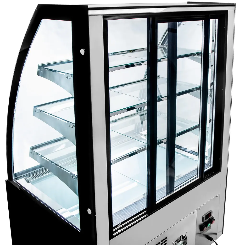 Vitrina cofetarie 300 litri CLARA S90 neagra [8]