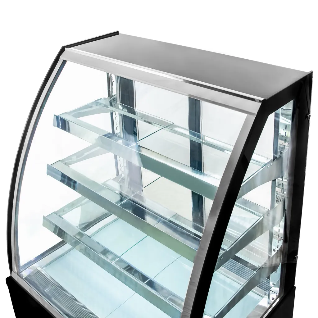 Vitrina cofetarie 300 litri CLARA S90 neagra [7]