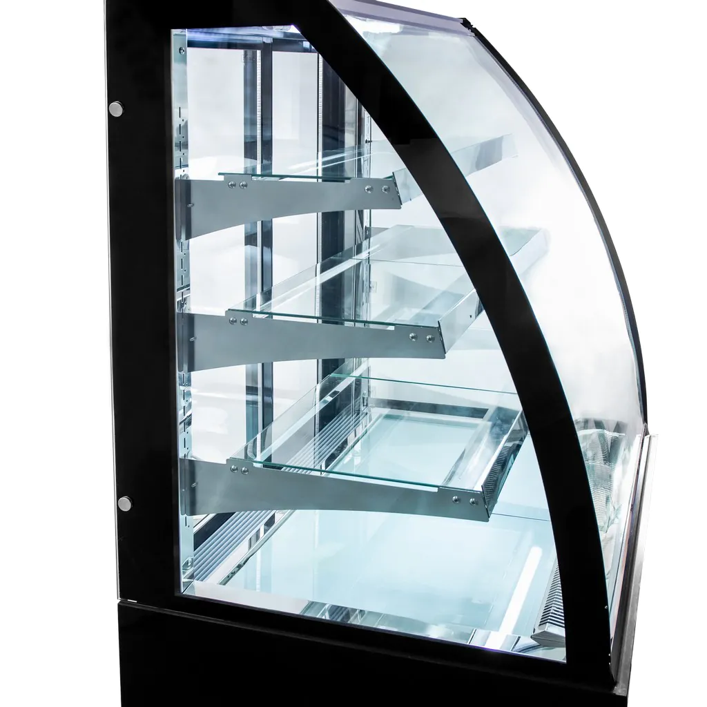 Vitrina cofetarie 300 litri CLARA S90 neagra [6]