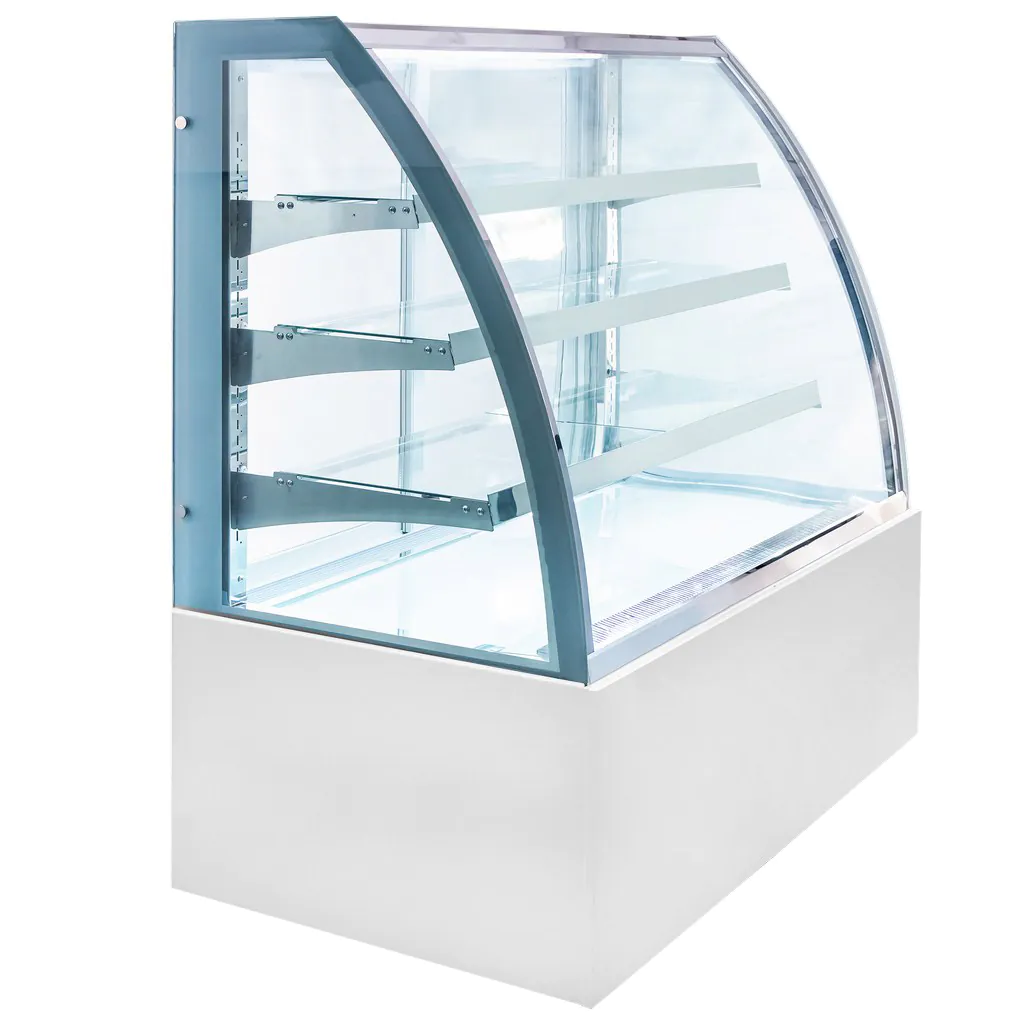 Vitrina cofetarie 410 litri, CLARA S120, alba [2]