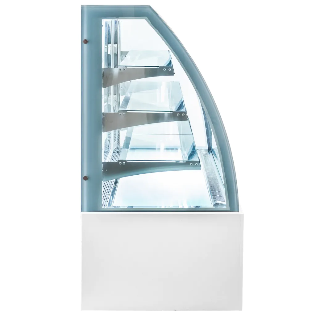 Vitrina cofetarie 410 litri, CLARA S120, alba [3]