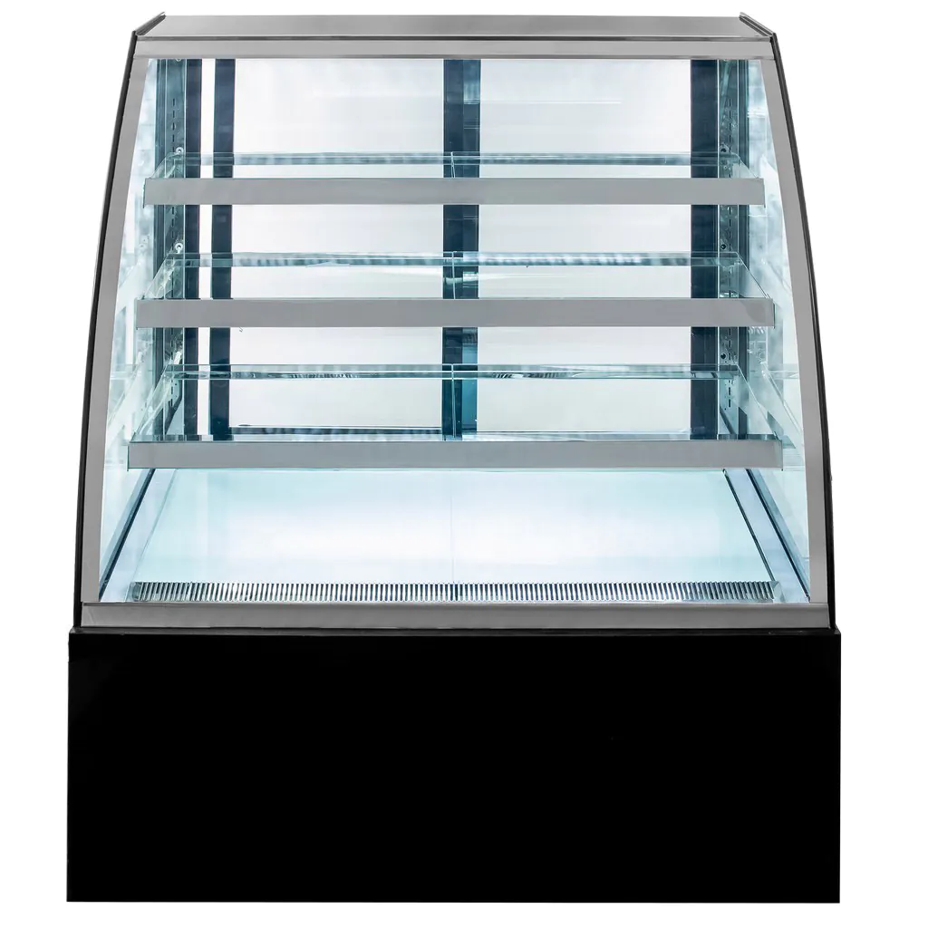 Vitrina cofetarie 410 litri, CLARA S120, neagra [7]