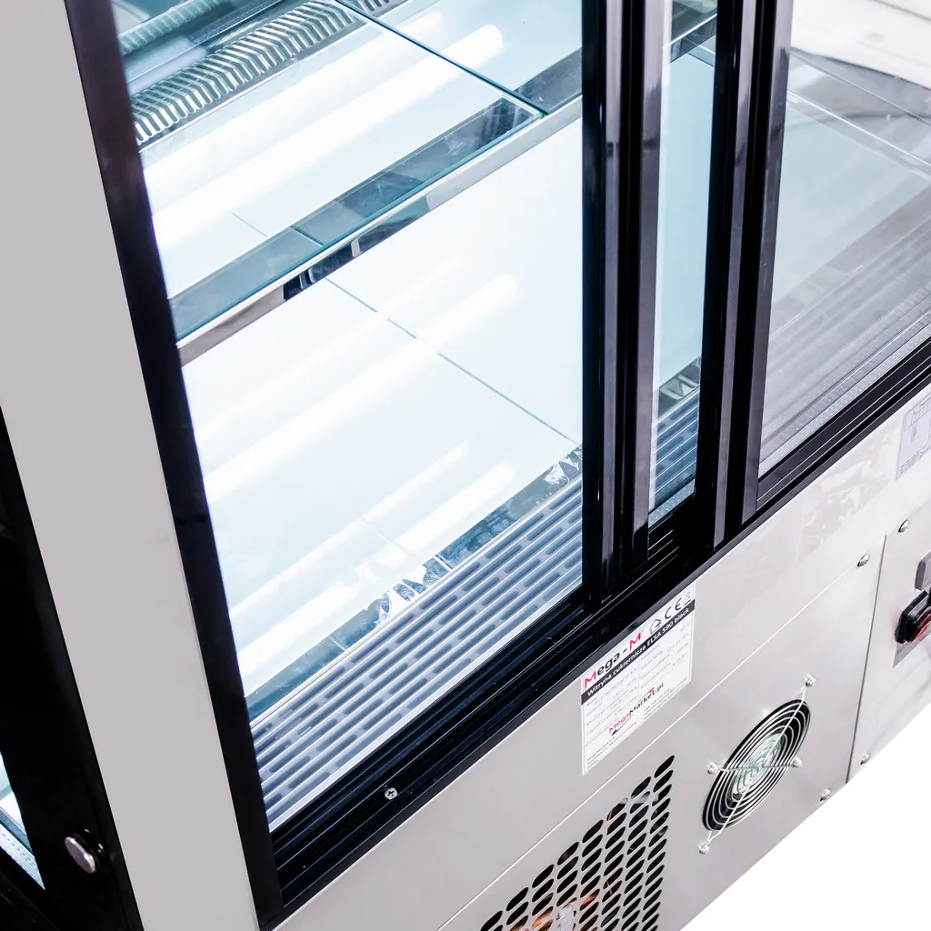 Vitrina cofetarie 495 litri ELSA S90 neagra [8]