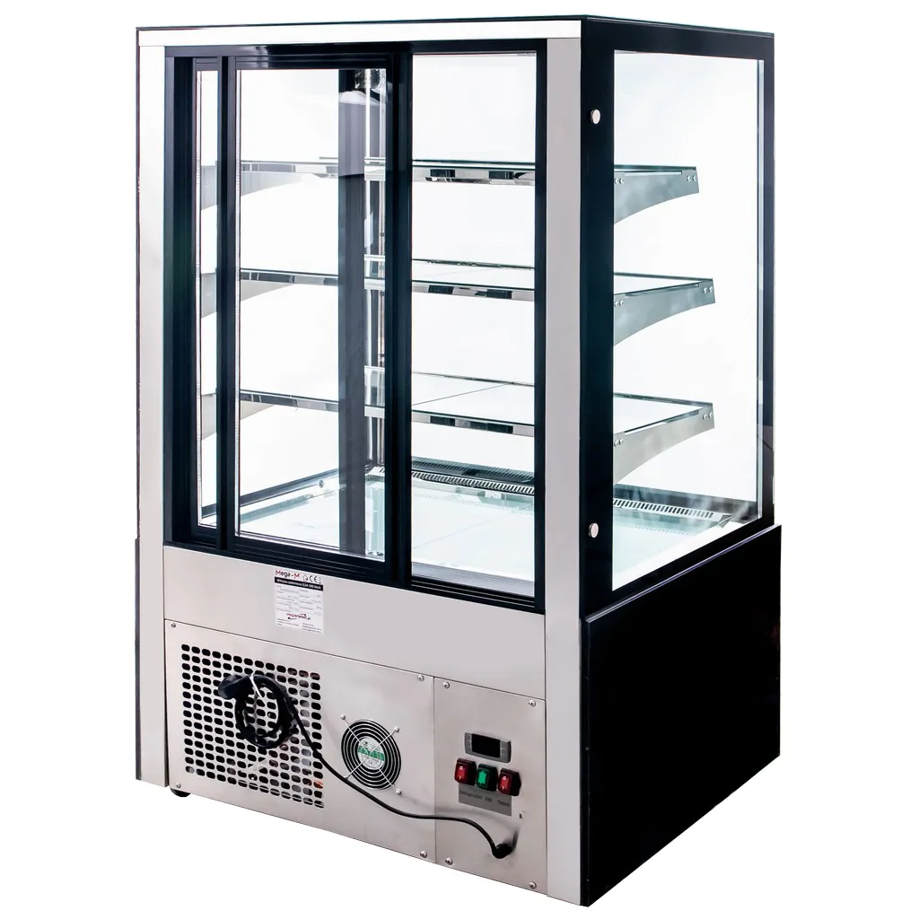 Vitrina cofetarie 495 litri ELSA S90 neagra [2]