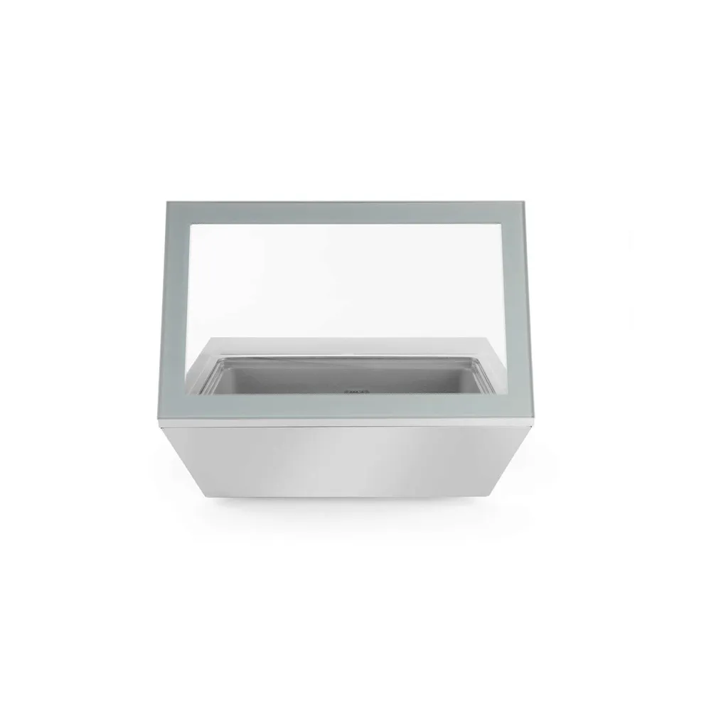Vitrina congelare 77L, inox, -18/-25°C, 8 containere [3]