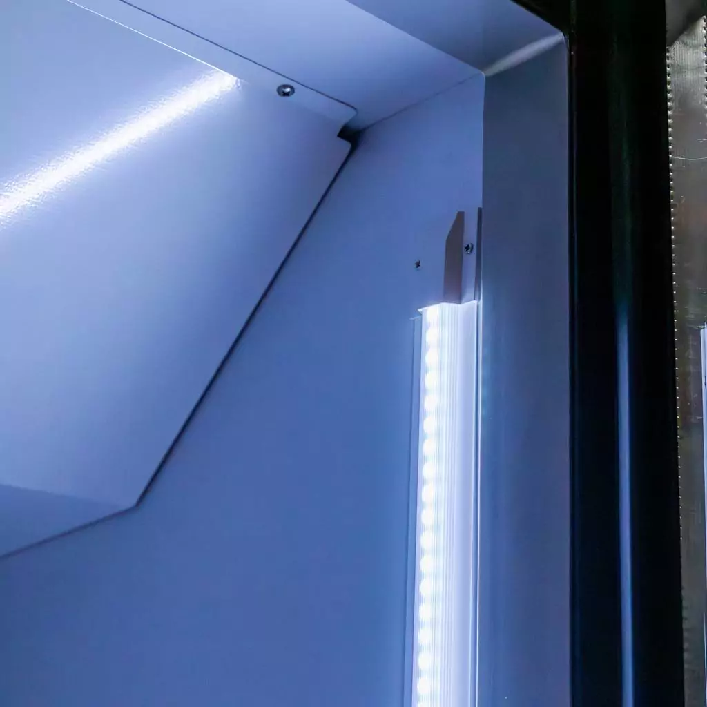Vitrina frigorifica 1 usa, 610L, iluminare LED [6]