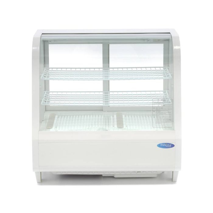 Vitrina frigorifica 100 litri alba 68cm cu usa glisanta spate [3]