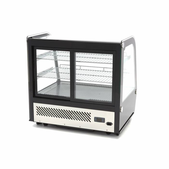 Vitrina frigorifica 120 litri 70cm cu usi glisante si LED [4]