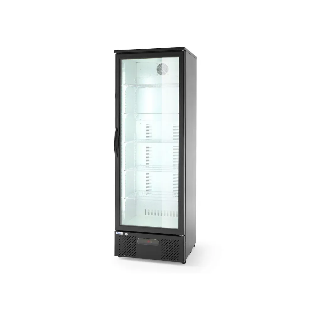 Vitrina frigorifica 293L, 1 usa, inox, 60x51x182cm [2]