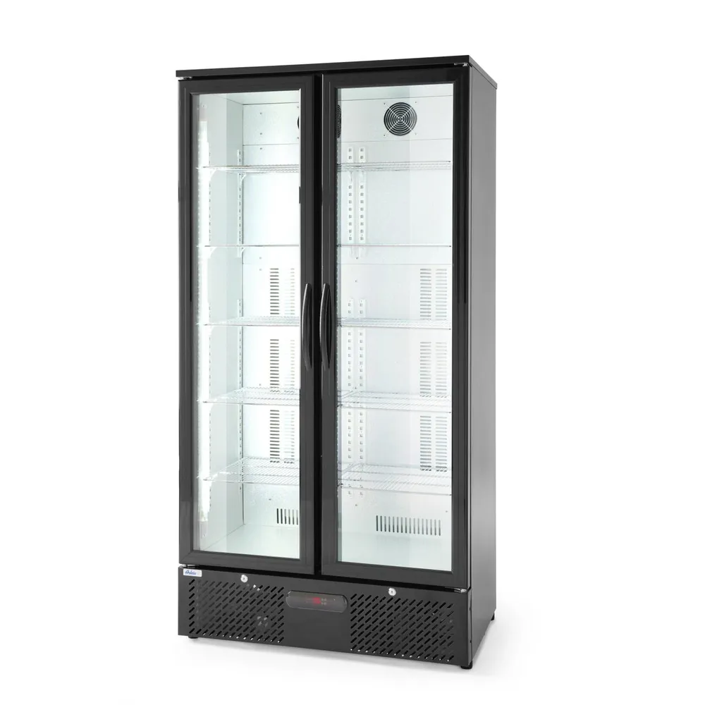Vitrina frigorifica 458L, 2 usi, inox, 90x51x182cm [2]