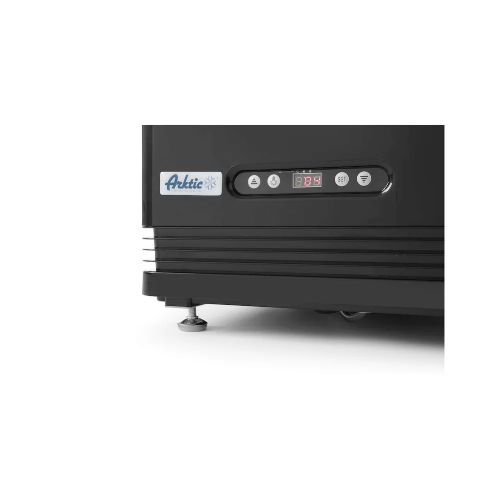 Vitrina frigorifica 98L, neagra, 2-6°C, 4 rafturi, 190W [2]