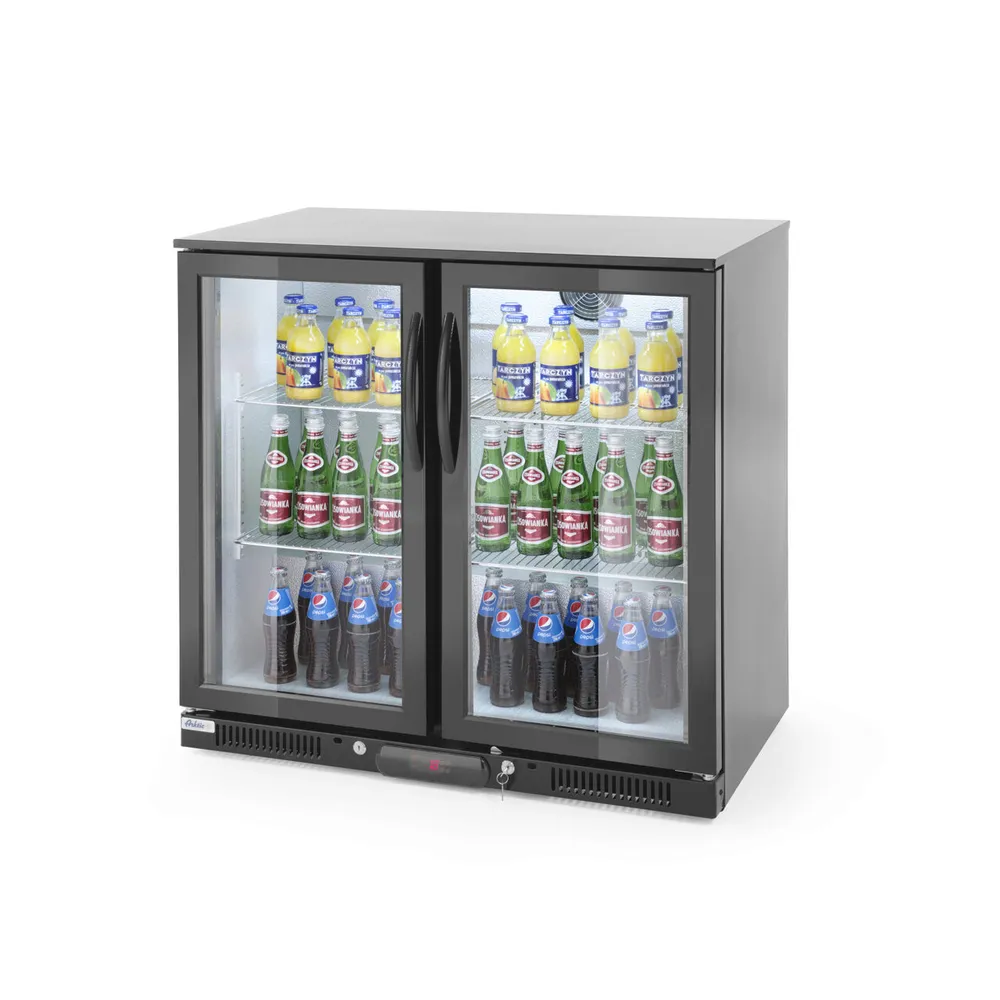 Vitrina frigorifica bar 198L, 2 usi, LED, 90x50x90cm [1]