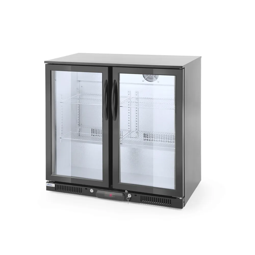 Vitrina frigorifica bar 198L, 2 usi, LED, 90x50x90cm [2]