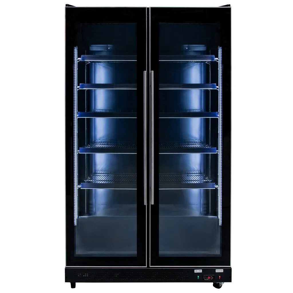 Vitrina frigorifica bauturi 830 litri, DIEGO R112 Prestige, neagra [3]