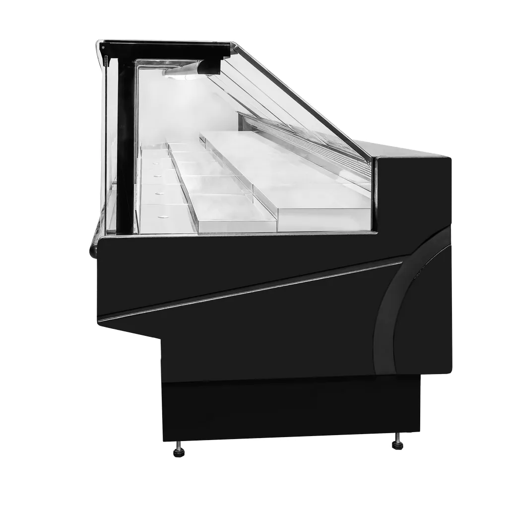 Vitrina frigorifica orizontala 250 litri LAURA E, neagra fara agregat de racire [2]