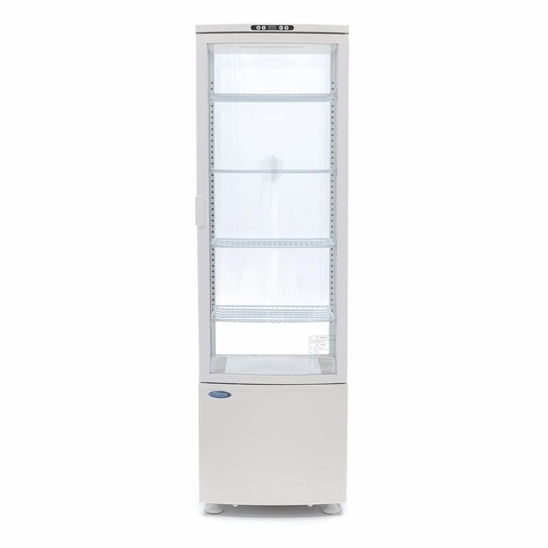 Vitrina frigorifica verticala alb, 235L, 180W, 230V [4]