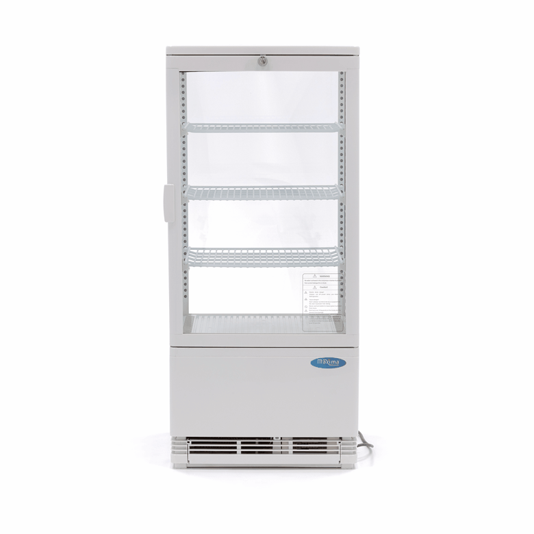 Vitrina frigorifica verticala alb, 78L, 180W, 230V [4]