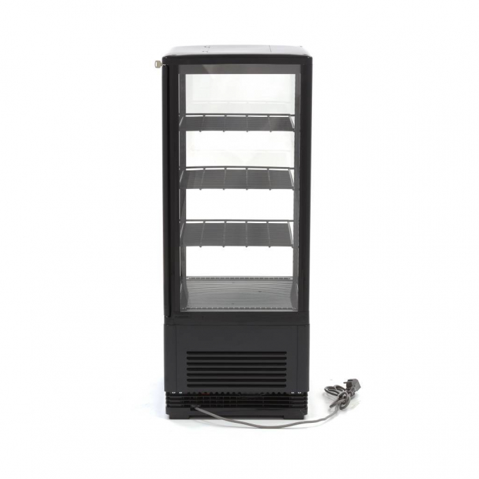 Vitrina frigorifica verticala neagra, 78L, 180W, 230V [2]