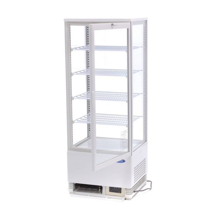 Vitrina frigorifica verticala alb, 98L, 180W, 230V [6]