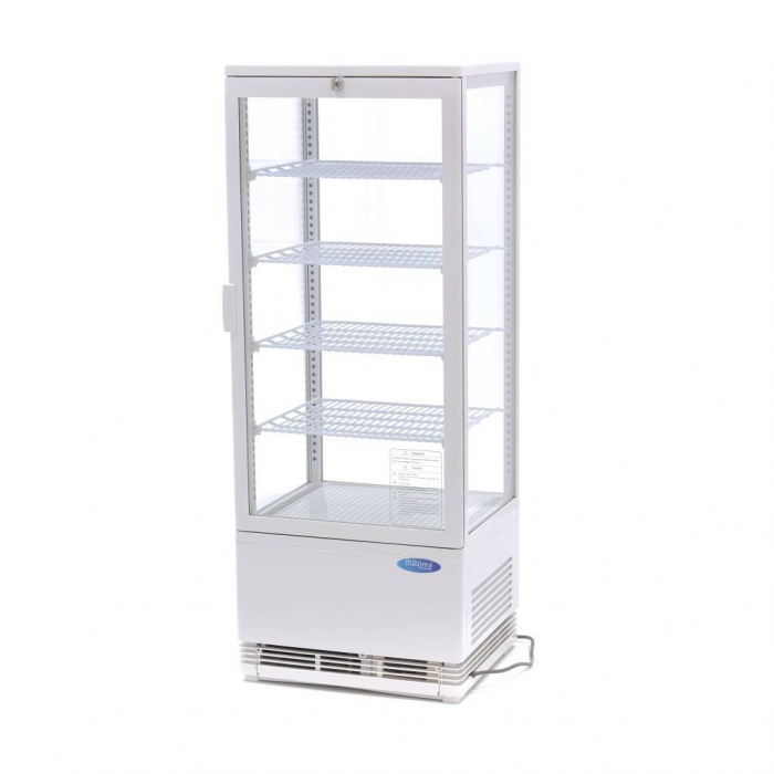 Vitrina frigorifica verticala alb, 98L, 180W, 230V [5]