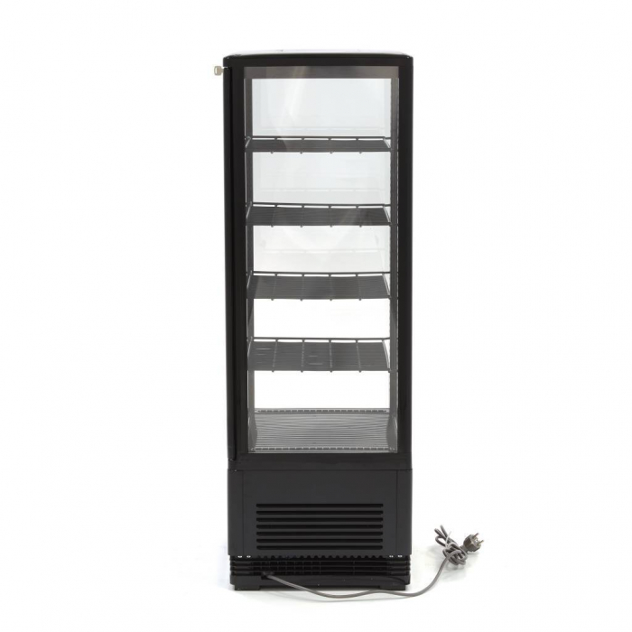Vitrina frigorifica verticala neagra, 98L, 180W, 230V [2]