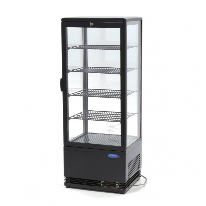 Vitrina frigorifica verticala neagra, 98L, 180W, 230V [5]