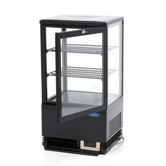 Vitrina frigorifica verticala neagra, 58L, 180W, 230V [6]