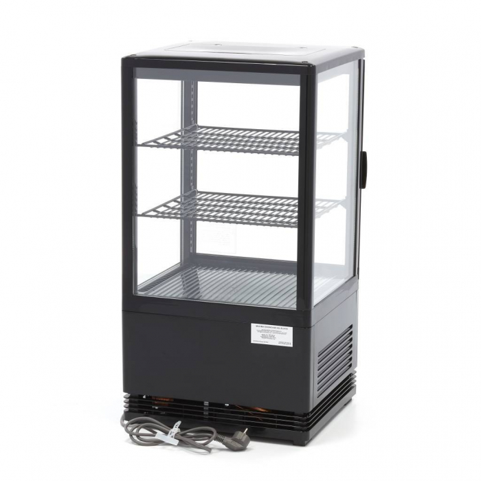 Vitrina frigorifica verticala neagra, 58L, 180W, 230V [3]